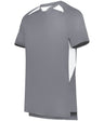 HighFive Hawk Evolution Soccer Jersey 322990 GRAPHITE/WHITE S