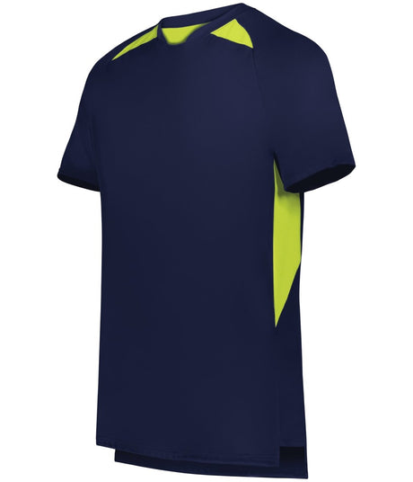 HighFive Hawk Evolution Soccer Jersey 322990 NAVY/LIME S