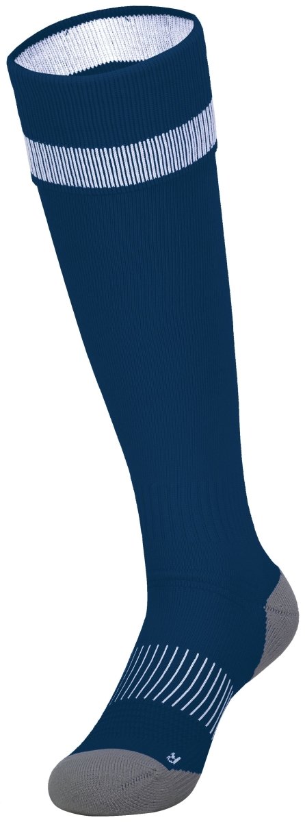 HighFive Impact+ Soccer Socks 329120 NAVY/WHITE/GRAPHITE S