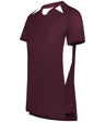 HighFive Ladies Hawk Evolution Soccer Jersey 322992 MAROON/WHITE S