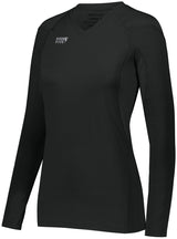 HighFive Ladies TruHit Long Sleeve Jersey 342212 BLACK S