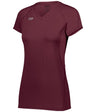 HighFive Ladies TruHit Short Sleeve Jersey 342222 MAROON (HLW) S