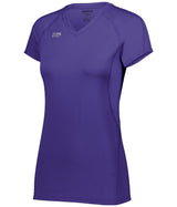 HighFive Ladies TruHit Short Sleeve Jersey 342222 PURPLE (HLW) S