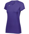 HighFive Ladies TruHit Short Sleeve Jersey 342222 PURPLE (HLW) S