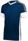 HighFive Wembley Soccer Jersey 322930 NAVY/WHITE/GRAPHITE S