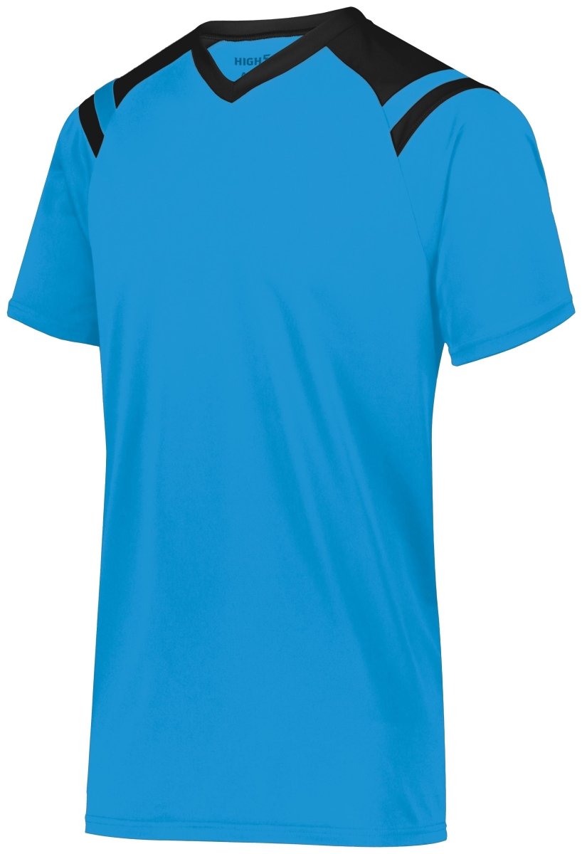 HighFive Youth Sheffield Soccer Jersey 322971 POWER BLUE/BLACK XXS