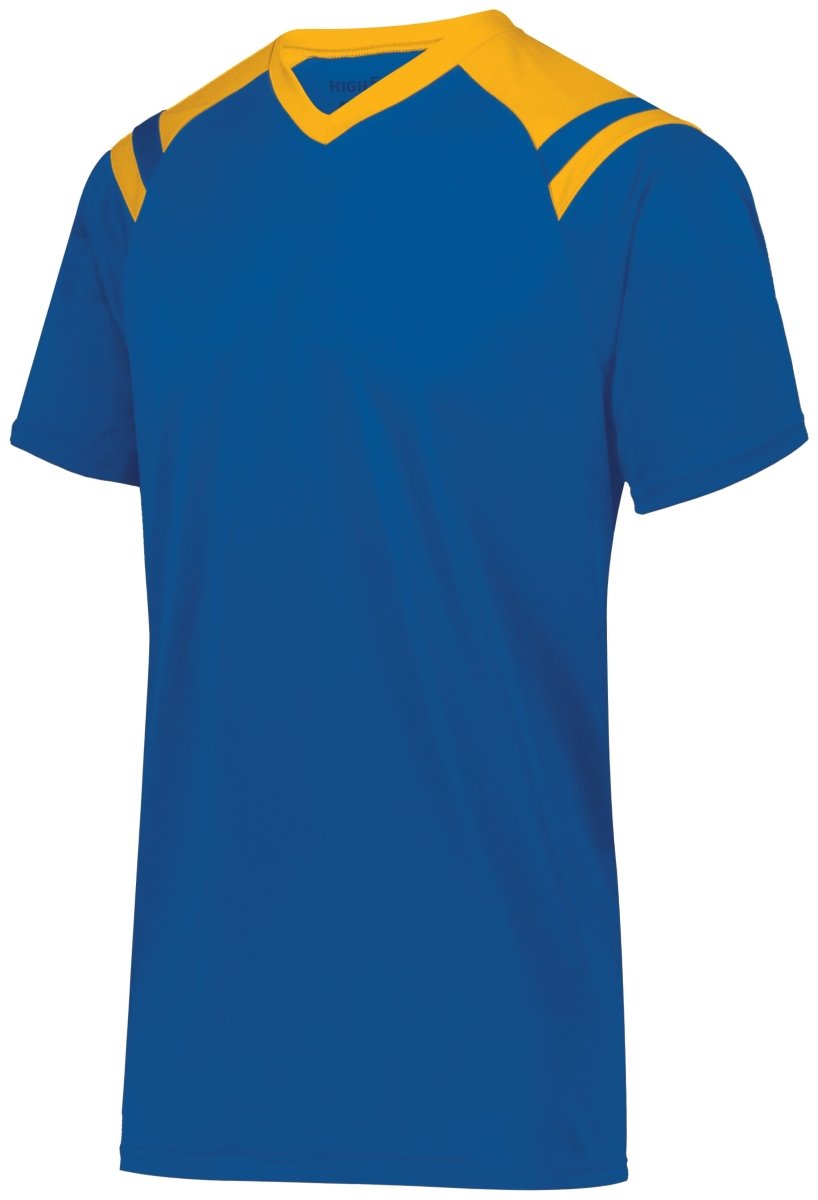 HighFive Youth Sheffield Soccer Jersey 322971 ROYAL/GOLD XXS