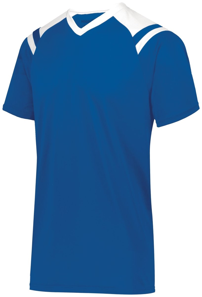 HighFive Youth Sheffield Soccer Jersey 322971 ROYAL/WHITE XXS