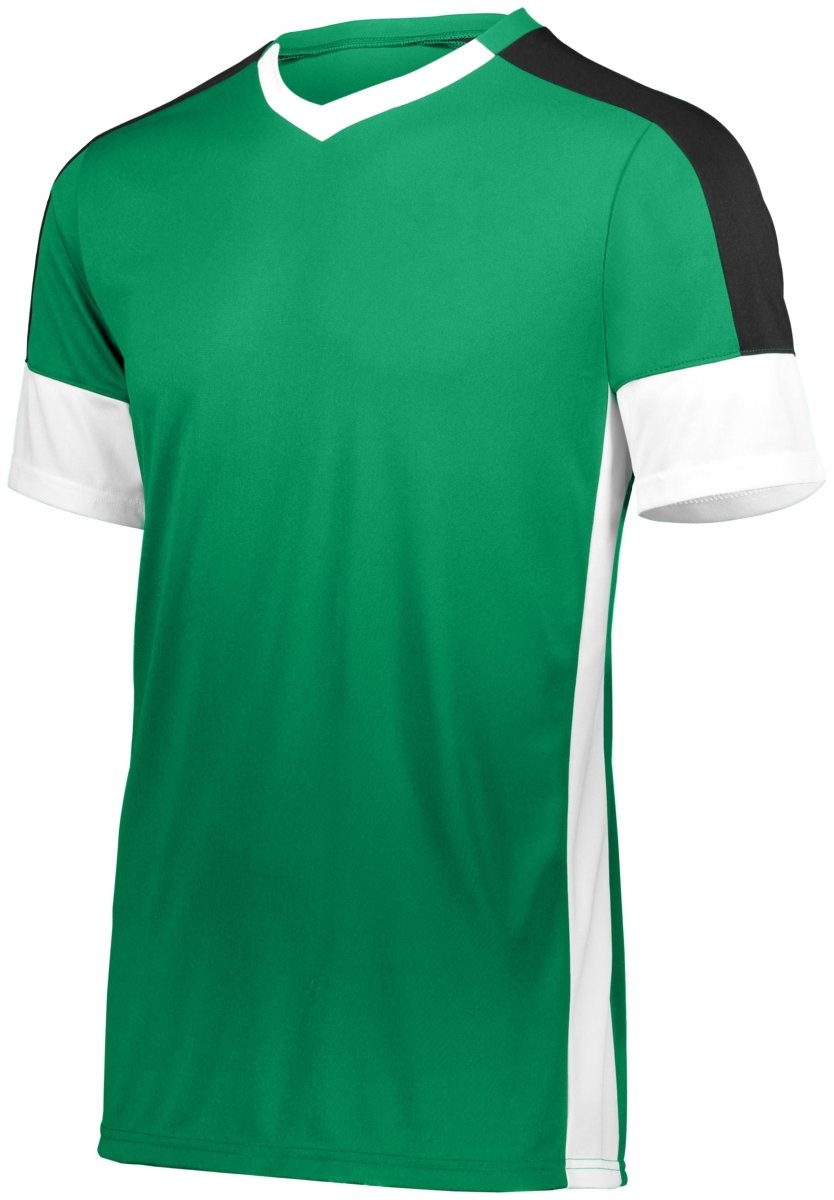 HighFive Youth Wembley Soccer Jersey 322931 KELLY/WHITE/BLACK S
