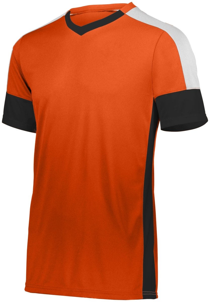 HighFive Youth Wembley Soccer Jersey 322931 ORANGE/BLACK/WHITE S