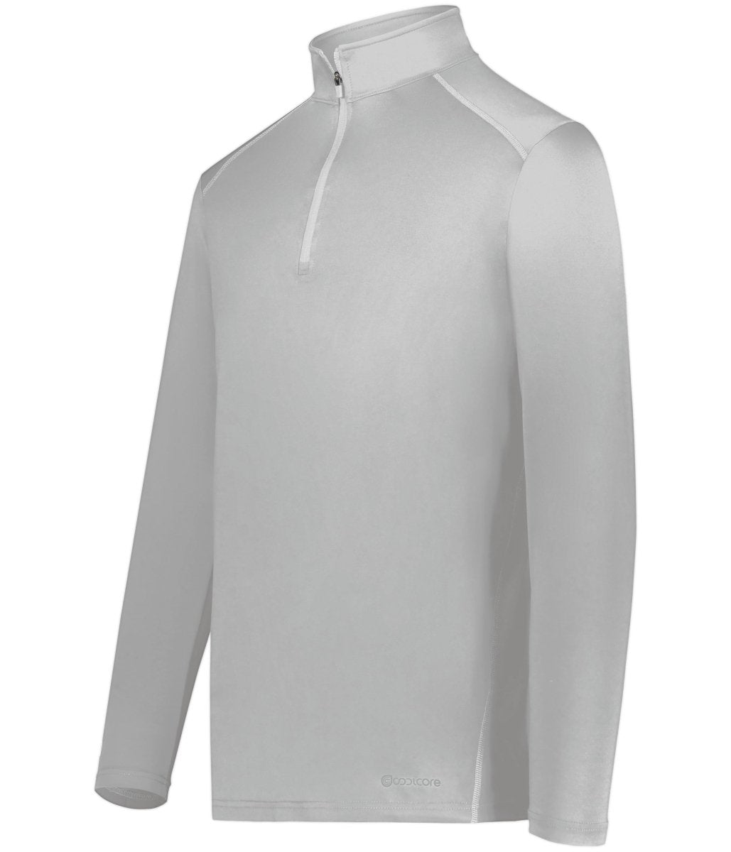 Holloway 1/4 Zip Pullover Powered by Coolcore® 222140 ATHLETIC GREY S