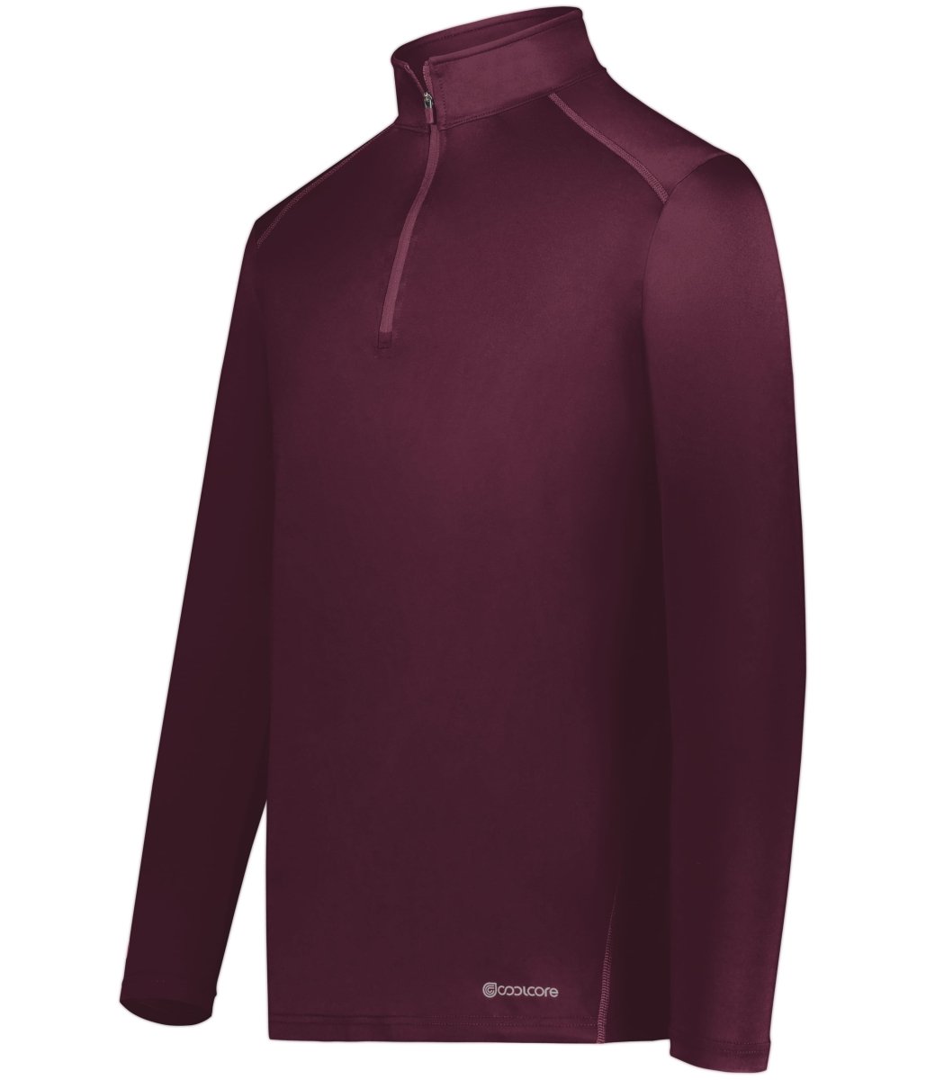 Holloway 1/4 Zip Pullover Powered by Coolcore® 222140 MAROON (HLW) S