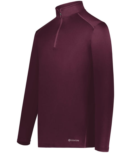 Holloway 1/4 Zip Pullover Powered by Coolcore® 222140 MAROON (HLW) S