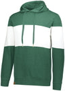 Holloway All - American Hoodie 229563 DARK GREEN HEATHER/WHITE S