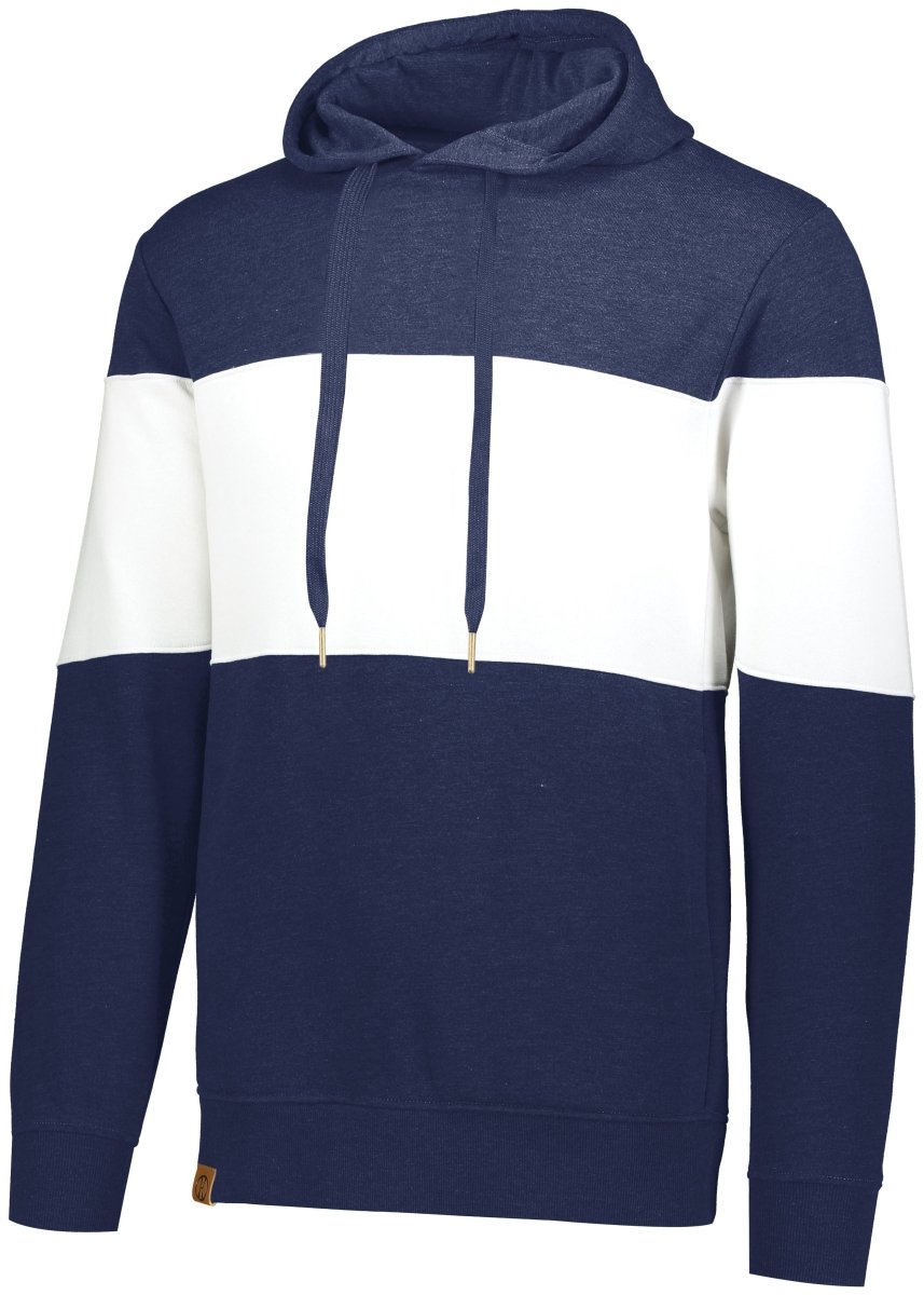 Holloway All - American Hoodie 229563 NAVY HEATHER/WHITE S