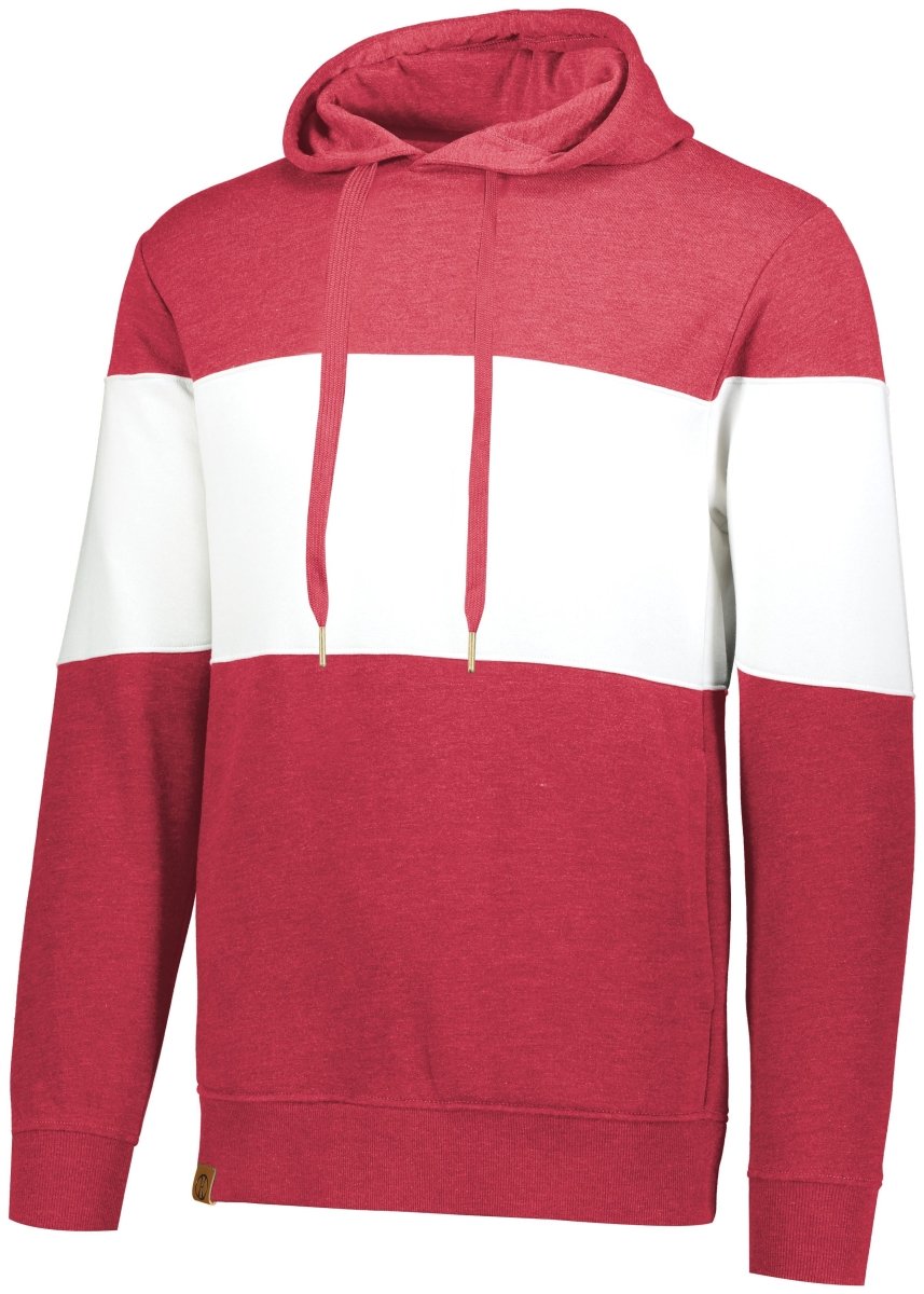 Holloway All - American Hoodie 229563 SCARLET HEATHER/WHITE S