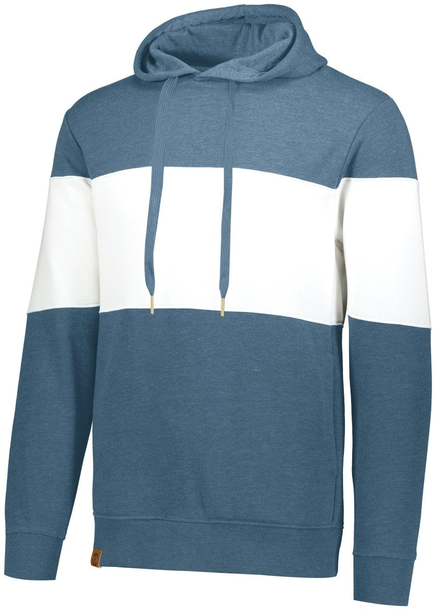Holloway All - American Hoodie 229563 STORM HEATHER/WHITE S