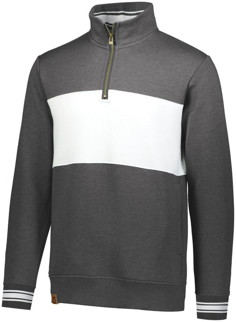 Holloway All - American Pullover 229565 CARBON HEATHER/WHITE S
