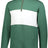 Holloway All - American Pullover 229565 DARK GREEN HEATHER/WHITE S
