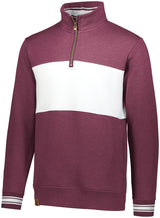 Holloway All - American Pullover 229565 MAROON HEATHER/WHITE S