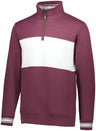 Holloway All - American Pullover 229565 MAROON HEATHER/WHITE S
