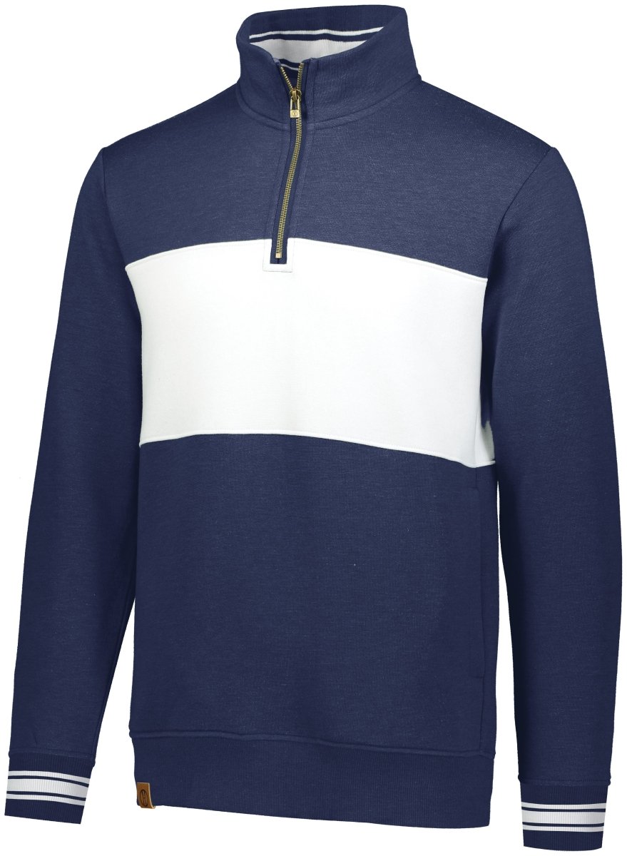 Holloway All - American Pullover 229565 NAVY HEATHER/WHITE S