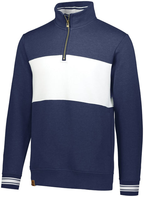 Holloway All - American Pullover 229565 NAVY HEATHER/WHITE S