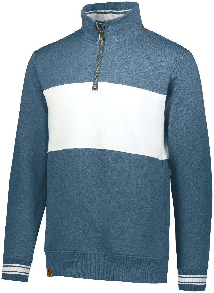 Holloway All - American Pullover 229565 STORM HEATHER/WHITE S