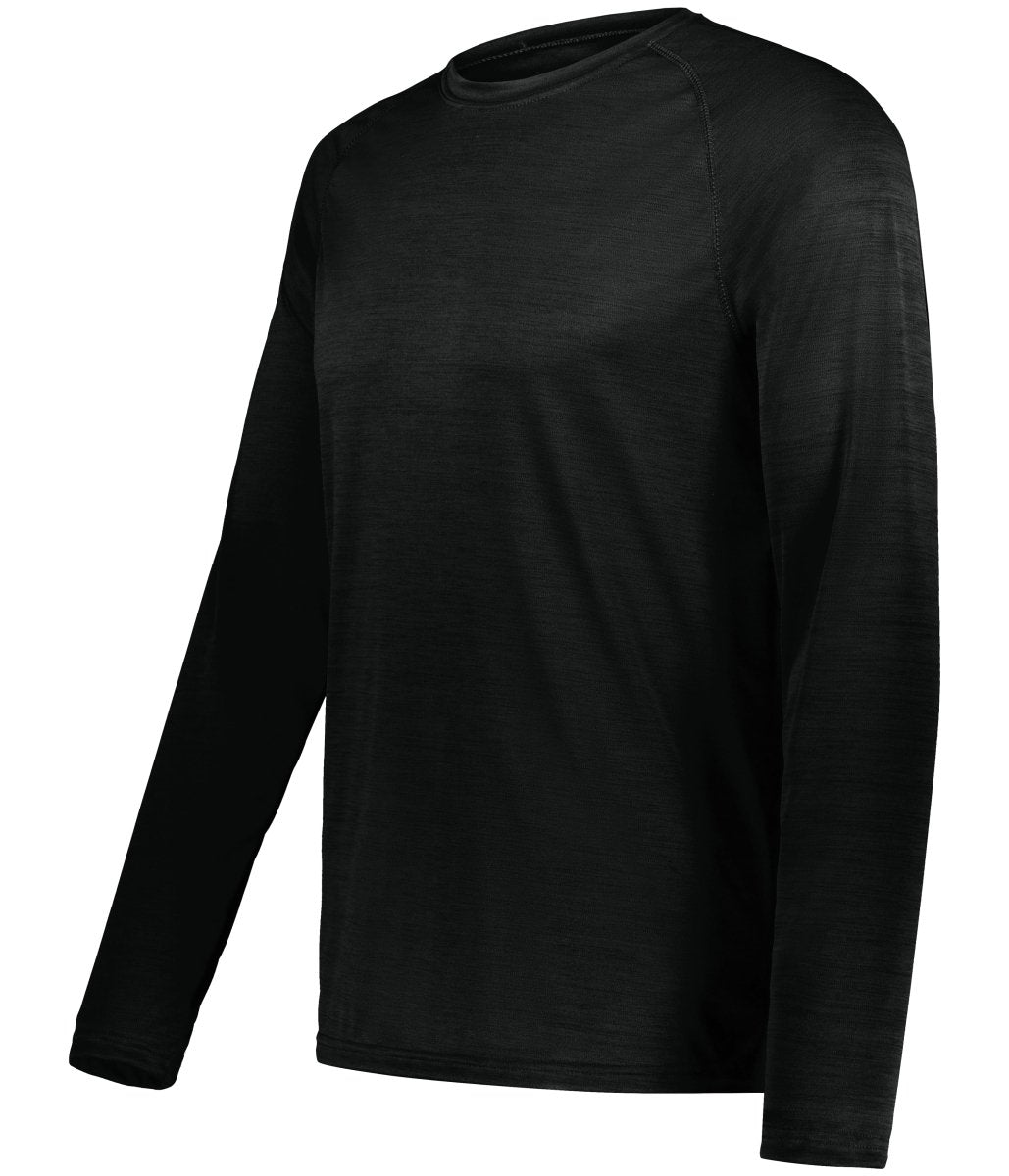 Holloway All - Pro Long Sleeve Tee 222559 BLACK HEATHER S