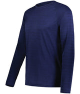 Holloway All - Pro Long Sleeve Tee 222559 NAVY HEATHER S