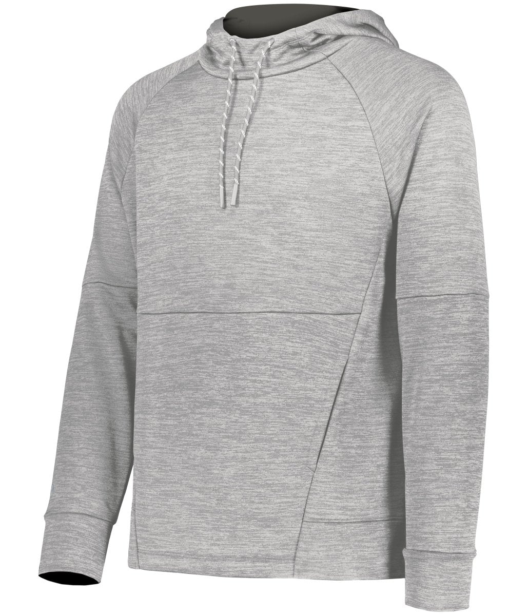 Holloway All - Pro Performance Fleece Hoodie 223580 ATHLETIC GREY HEATHER/IRON S
