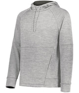 Holloway All - Pro Performance Fleece Hoodie 223580 ATHLETIC GREY HEATHER/IRON S