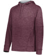 Holloway All - Pro Performance Fleece Hoodie 223580 MAROON HEATHER/SILVER S