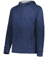 Holloway All - Pro Performance Fleece Hoodie 223580 NAVY HEATHER/SILVER S