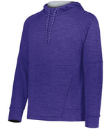 Holloway All - Pro Performance Fleece Hoodie 223580 PURPLE HEATHER/SILVER S