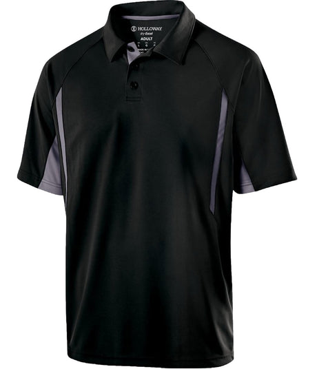 Holloway Avenger Polo 222530 BLACK/GRAPHITE S