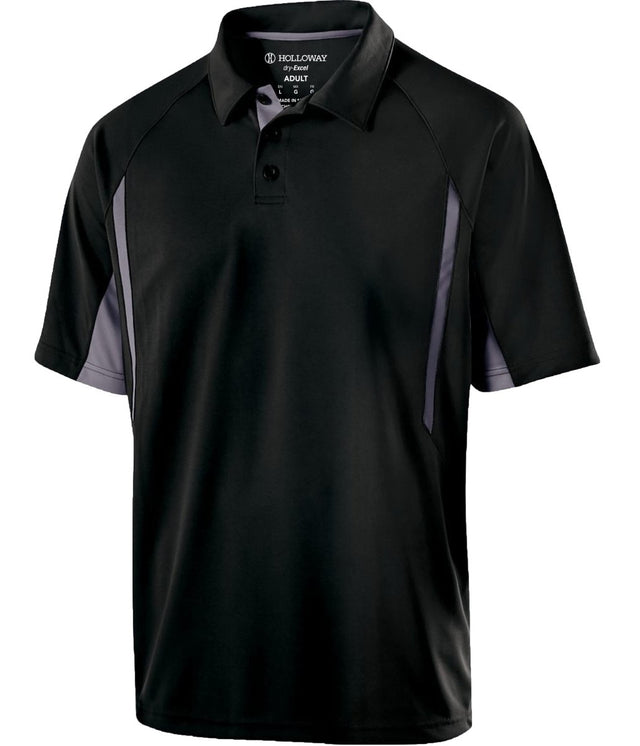 Holloway Avenger Polo 222530 BLACK/GRAPHITE S