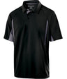 Holloway Avenger Polo 222530 BLACK/GRAPHITE S