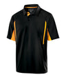 Holloway Avenger Polo 222530 BLACK/LIGHT GOLD S