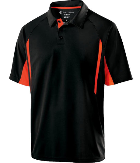 Holloway Avenger Polo 222530 BLACK/ORANGE S
