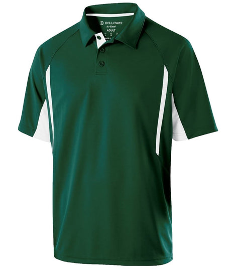 Holloway Avenger Polo 222530 FOREST/WHITE S
