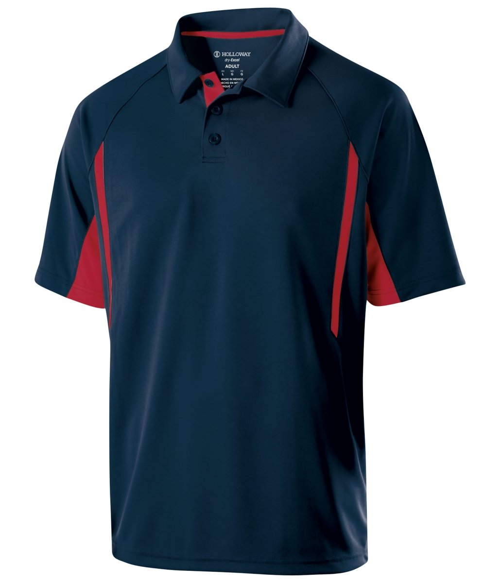Holloway Avenger Polo 222530 NAVY/SCARLET S