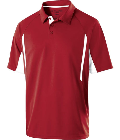 Holloway Avenger Polo 222530 SCARLET/WHITE S