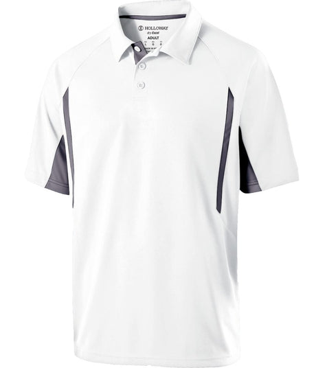 Holloway Avenger Polo 222530 WHITE/GRAPHITE S