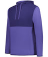 Holloway CITY STRETCH HYBRID PULLOVER - Holloway 223534 PURPLE/PURPLE TONAL S
