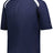 Holloway Clubhouse Short Sleeve Pullover 229581 NAVY/WHITE S