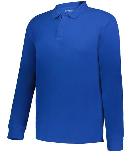 Holloway CORE COTTON LONG SLEEVE POLO 226177 ROYAL S