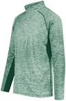 Holloway Electrify 1/2 Zip Pullover Powered by Coolcore® 222574 DARK GREEN HEATHER S