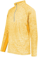Holloway Electrify 1/2 Zip Pullover Powered by Coolcore® 222574 GOLD HEATHER S