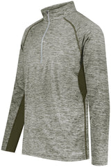 Holloway Electrify 1/2 Zip Pullover Powered by Coolcore® 222574 OLIVE HEATHER S
